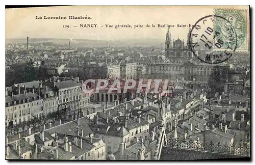 Cartes postales Nancy Vue generale