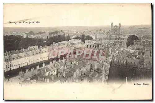 Cartes postales Nancy Vue generale prise depuis Saint Epvre