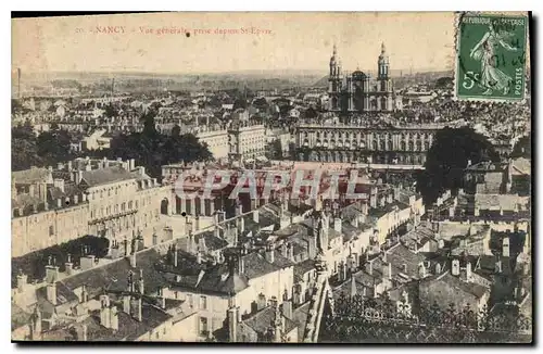 Ansichtskarte AK Nancy Vue generale prise depuis Saint Epvre