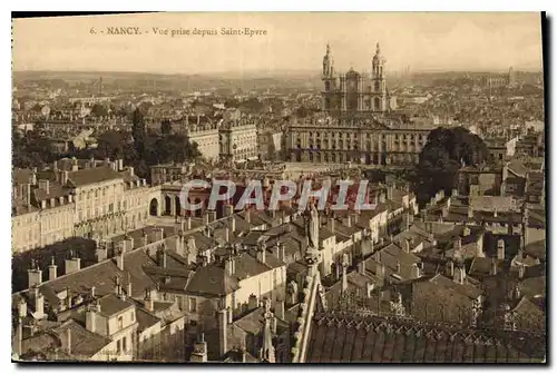 Cartes postales Nancy Vue generale prise depuis Saint Epvre