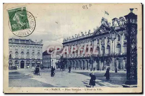 Cartes postales Nancy Place Stanislas L'Hotel de Ville