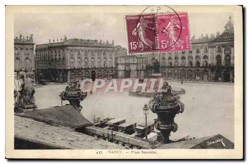 Cartes postales Nancy Place Stanislas