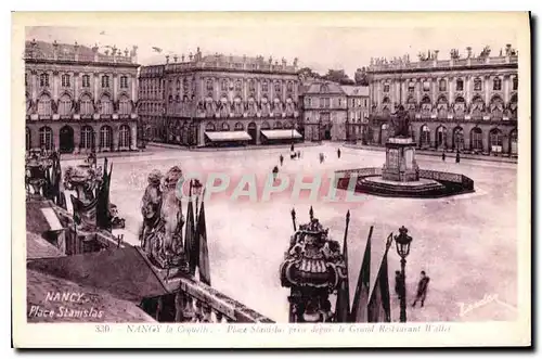 Cartes postales Nancy Place Stanislas