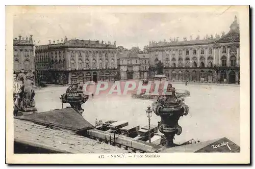 Cartes postales Nancy Place Stanislas