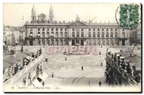 Cartes postales Nancy L'Hotel de Ville