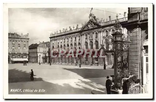 Cartes postales Nancy L'Hotel de Ville