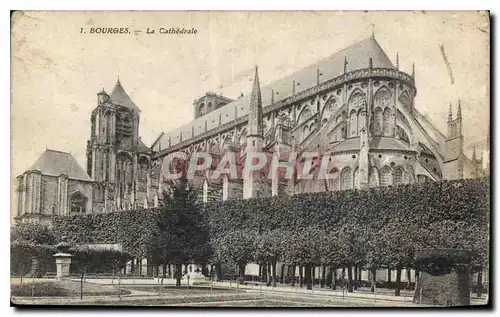 Cartes postales Bourges La Cathedrale