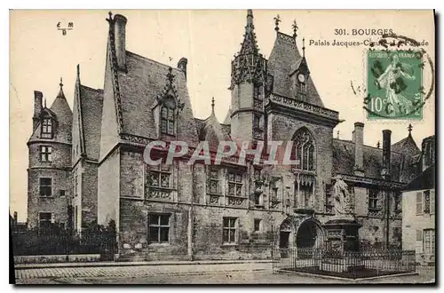 Cartes postales Bourges Palais Jacques