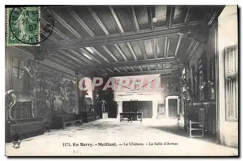 Cartes postales En Berry Meillant Le Chateau La Salle d'Armes