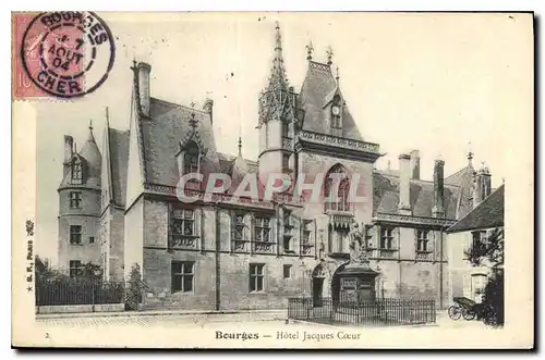 Cartes postales Beurges Hotel Jacques Coeur