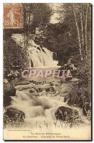 Cartes postales Le Morcan Pittoresque Le Chatelet Cascade de Voucoux