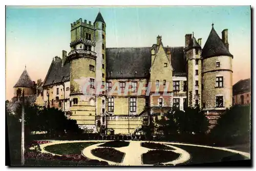 Ansichtskarte AK Bourges Palais Jacques Coeur vue de la Place du Berry