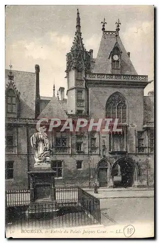 Cartes postales Bourges Entree du Palais Jacques