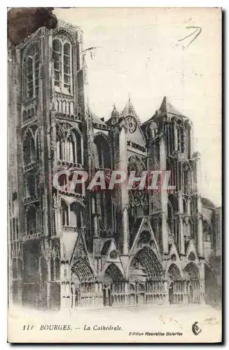 Cartes postales Bourges La Cathedrale