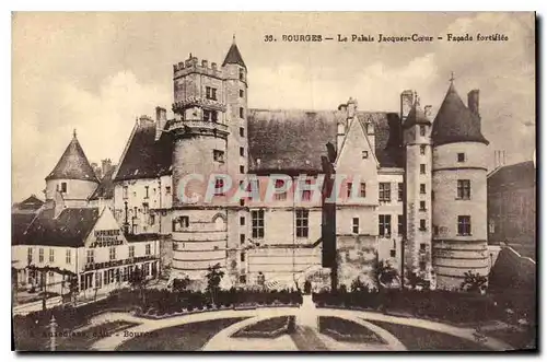 Cartes postales Bourges Le Palais Jacques Coeur