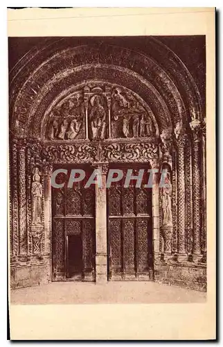 Ansichtskarte AK Cathedrale de Bourges Portail Meridional