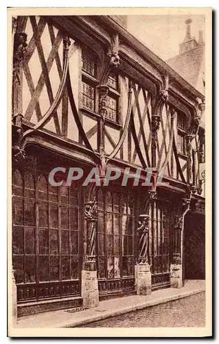 Ansichtskarte AK Bourges Maison de la reine Blanche