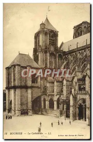 Cartes postales Bourges La Cathedrale