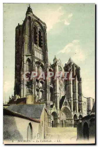 Cartes postales Bourges La Cathedrale