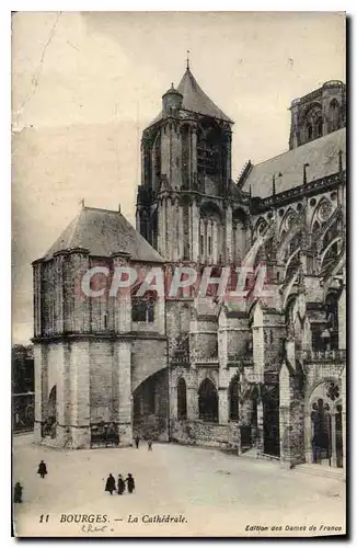 Cartes postales Bourges La Cathedrale