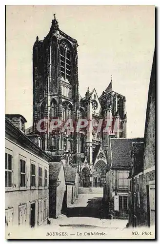 Cartes postales Bourges La Cathedrale