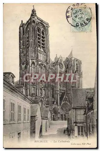 Cartes postales Bourges La Cathedrale