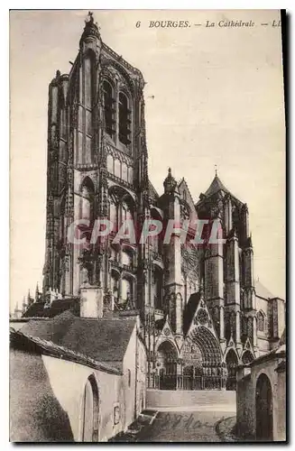 Cartes postales Bourges La Cathedrale