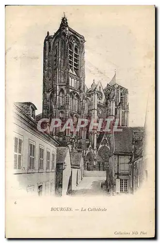 Cartes postales Bourges La Cathedrale