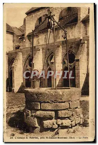 Ansichtskarte AK L'Abbaye de Noirlac pres St Amand Montroad