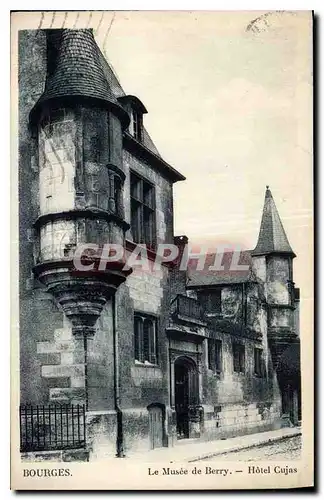 Cartes postales Bourges Le Musee de Berry hotel Cujas