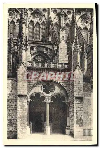 Cartes postales Cathedrale de Bourdes Porche Sud