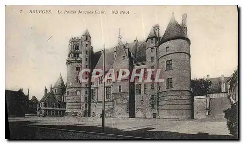 Cartes postales Bourges Le Palais Jacques Coeur