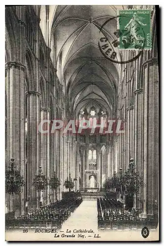 Cartes postales Bourges La Cathedrale