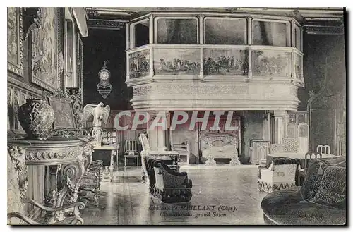 Ansichtskarte AK Chateau de Meillant Cheminee de grand Salon