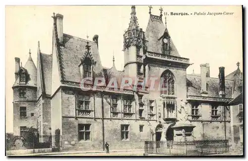 Cartes postales Bourges Palais Jacques Coeur