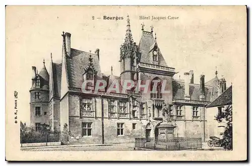 Cartes postales Bourges HOtel Jacques Coeur