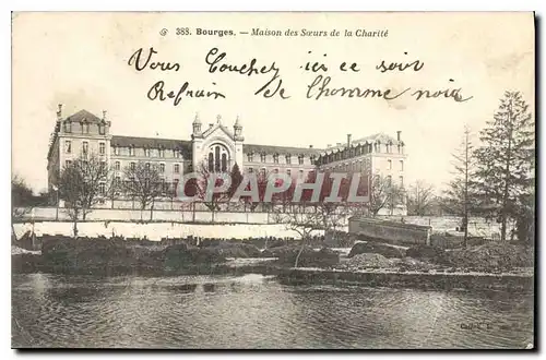 Ansichtskarte AK Bourges Maisonb des Soeurs de la Charile