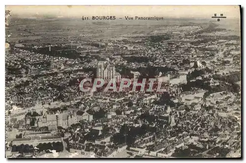 Ansichtskarte AK Bourges Vue Panoramique