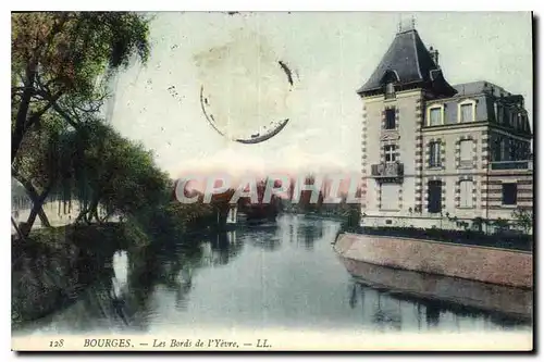 Ansichtskarte AK Bourges Les Bords de l'Yevre