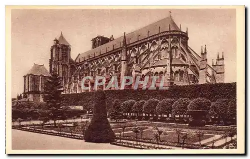 Ansichtskarte AK Bourges Abside de la Cathedrale