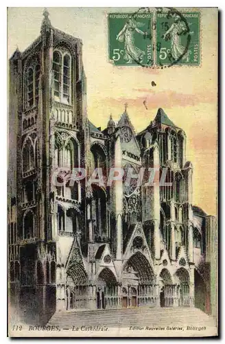 Cartes postales Bourges La Cathedrale