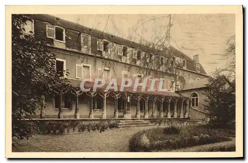 Ansichtskarte AK Institution Jeanne d'�rc Bourges Le cloitre et le jardin