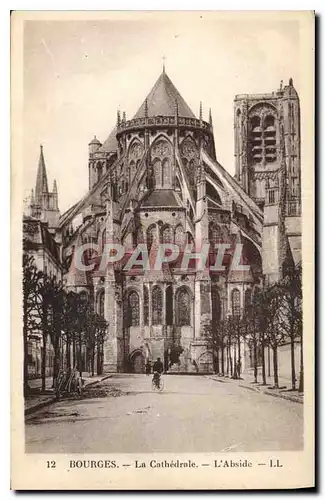 Cartes postales Bourges La Cathedrale L'�bside