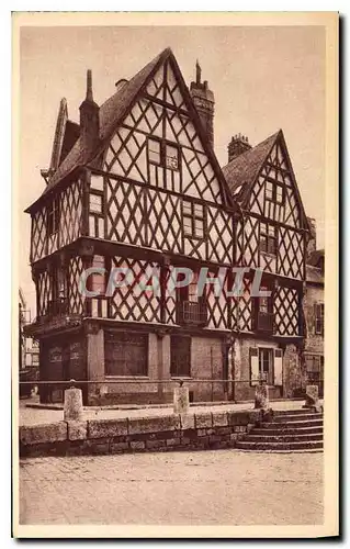 Ansichtskarte AK Bourges Maison du Siecle Rue Combournac