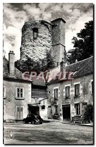 Ansichtskarte AK Sancerre La Vielle Tour Automobile Traction