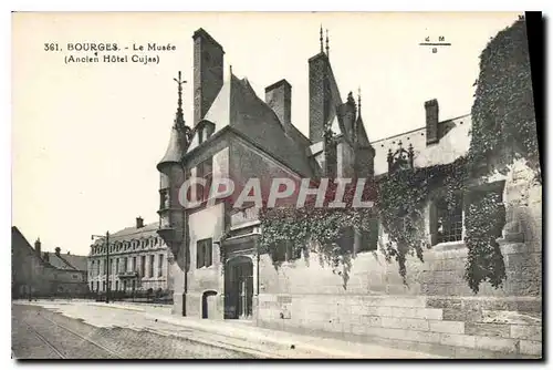 Ansichtskarte AK Bourges Le Musee Ancien Hotel Cujas