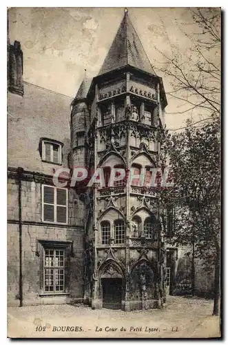 Ansichtskarte AK Bourges La Coeur du Petit Lycee