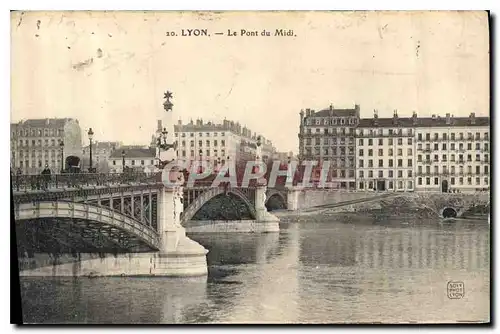 Ansichtskarte AK Lyon Le Pont du Midi