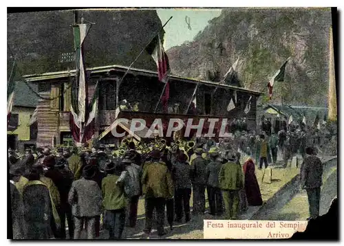 Cartes postales Festa inaugurale del Sempio Train