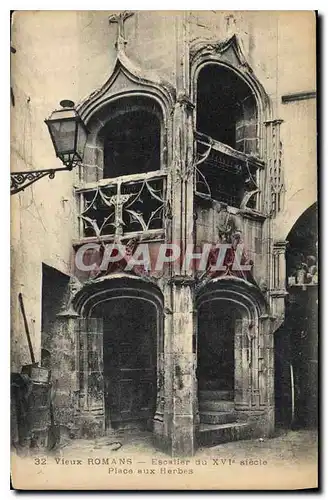 Cartes postales Vieux Romans Place aux Herbes